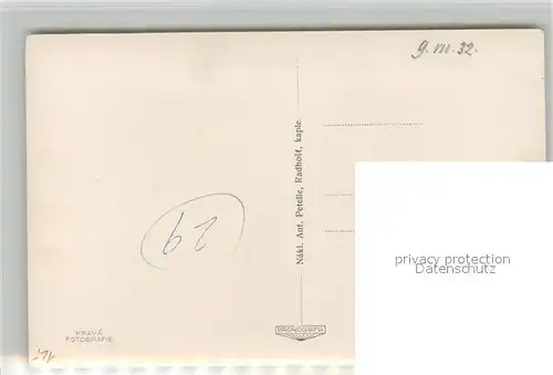 AK / Ansichtskarte Radhost Kaple Radhost