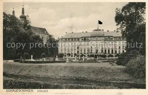 AK / Ansichtskarte Donaueschingen Schloss Donaueschingen