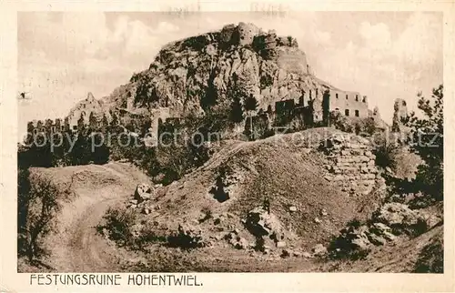 AK / Ansichtskarte Hohentwiel Festungsruine Hohentwiel