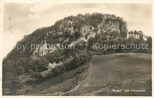 AK / Ansichtskarte Hohentwiel Festung Hohentwiel