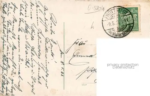 AK / Ansichtskarte Friedrichsroda Villen am Herzogweg Friedrichsroda