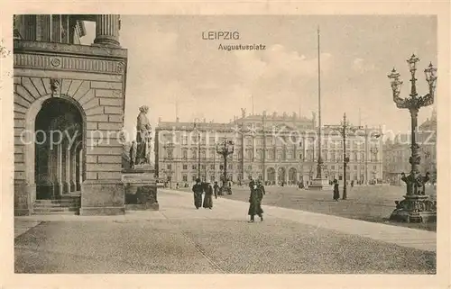 AK / Ansichtskarte Leipzig Augustusplatz Leipzig