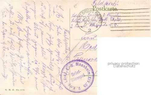 AK / Ansichtskarte Karlsruhe_Baden Durlacher Tor Karlsruhe_Baden