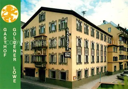AK / Ansichtskarte Kufstein_Tirol Gasthof Goldener Loewe Kufstein_Tirol