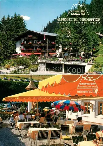 AK / Ansichtskarte Gargellen_Vorarlberg Romantik Hotel Alpenhotel Heimspitze Montafon Gargellen_Vorarlberg