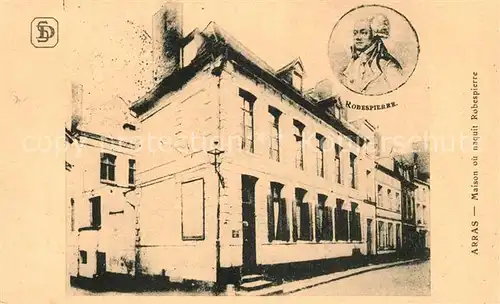AK / Ansichtskarte Arras sur Rhone Maison Robespierrre Arras sur Rhone