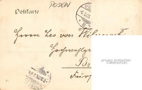 AK / Ansichtskarte Poznan_Posen Ratusz Rathaus Poznan Posen