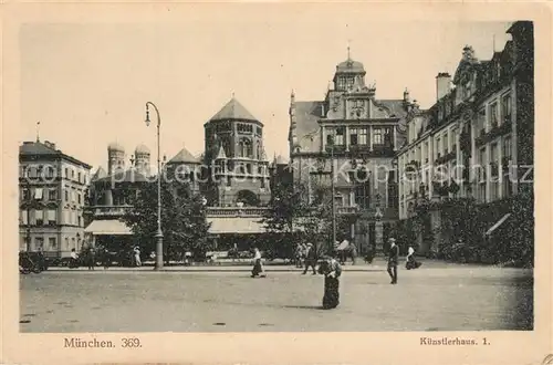 AK / Ansichtskarte Muenchen Kuenstlerhaus Muenchen