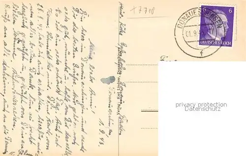 AK / Ansichtskarte Donaueschingen Jagdbrunnen Donaueschingen