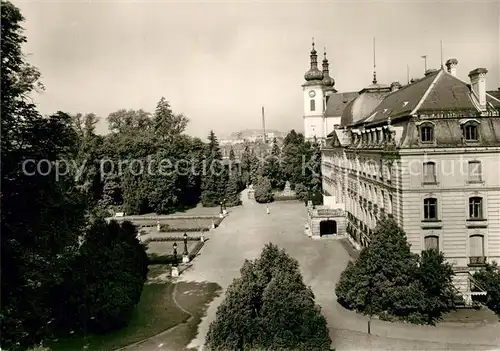 AK / Ansichtskarte Donaueschingen Fuerstenberg Schloss mit Donauquelle Donaueschingen