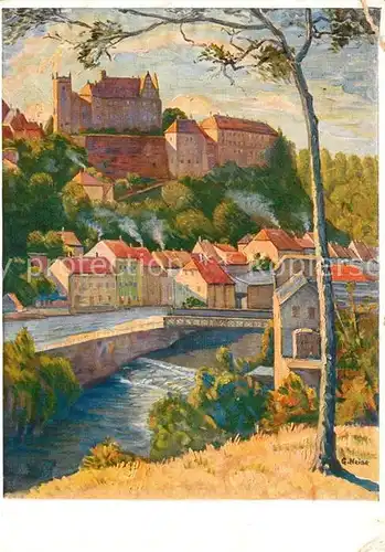 AK / Ansichtskarte Bautzen Kuenstlerkarte  Bautzen