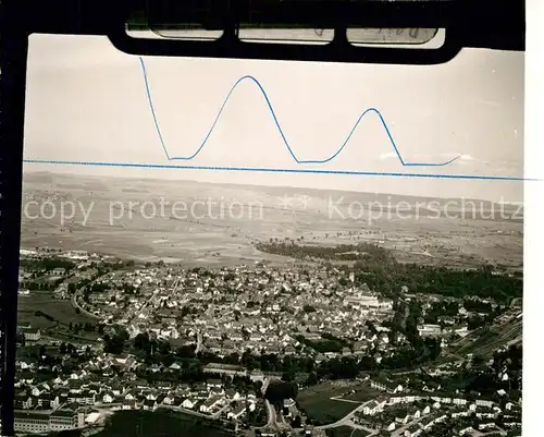 AK / Ansichtskarte Donaueschingen Fliegeraufnahme Donaueschingen