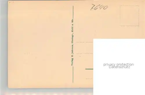 AK / Ansichtskarte Kehl_Rhein Kirche Kehl_Rhein