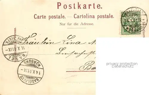 AK / Ansichtskarte Basel_BS Bundesfeier Basel_BS