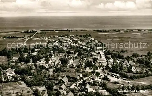 AK / Ansichtskarte Burhave Fliegeraufnahme Burhave