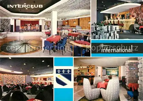 AK / Ansichtskarte Praha_Prahy_Prague Hotel International Praha_Prahy_Prague