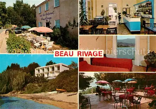 AK / Ansichtskarte Tiuccia Bar Hotel Restaurant Beau Rivage  