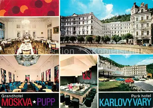 AK / Ansichtskarte Karlovy_Vary Grandhotel Moskva  Karlovy Vary