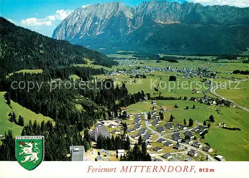 AK / Ansichtskarte Bad_Mitterndorf Fliegeraufnahme Contracta Feriendorf Sonnenalm Bad_Mitterndorf