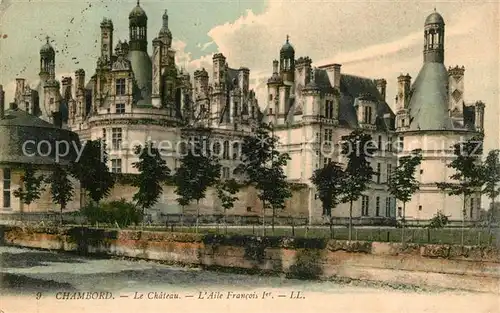 AK / Ansichtskarte Chambord_Blois Chateau Aile Francois Chambord Blois