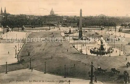 AK / Ansichtskarte Paris Place de la Concorde Paris