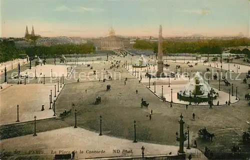 AK / Ansichtskarte Paris Place de la Concorde Paris