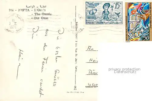 AK / Ansichtskarte Nefta Die Oase Nefta