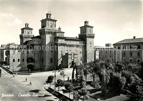 AK / Ansichtskarte Ferrara Castello Estense Ferrara