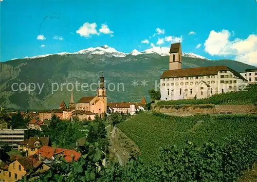 AK / Ansichtskarte Chur_GR Kathedrale Sankt Luzi Kirche Calanda Chur_GR