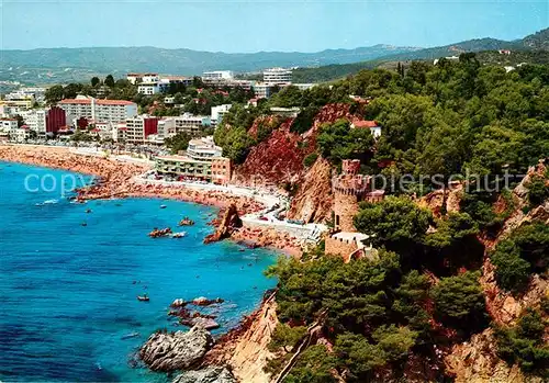 AK / Ansichtskarte Lloret_de_Mar Fliegeraufnahme Panorama Lloret_de_Mar