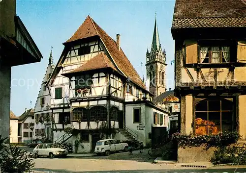 AK / Ansichtskarte Dambach la Ville Hotel Restaurant de la Couronne Dambach la Ville