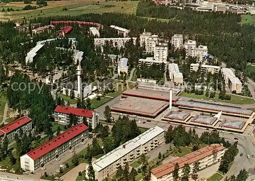 AK / Ansichtskarte Helsingfors Fliegeraufnahme Munkshoejden Helsingfors