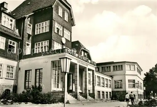 AK / Ansichtskarte Schierke_Harz Hotel Heinrich Heine Schierke Harz