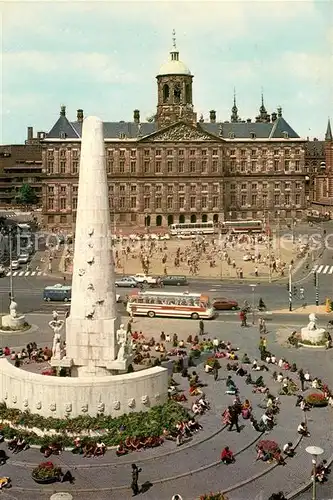 AK / Ansichtskarte Amsterdam_Niederlande National Monument Amsterdam_Niederlande