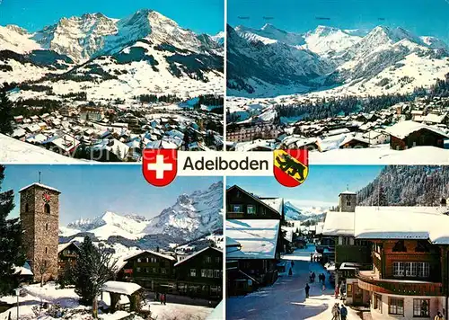 AK / Ansichtskarte Adelboden Winterlandschaften Adelboden