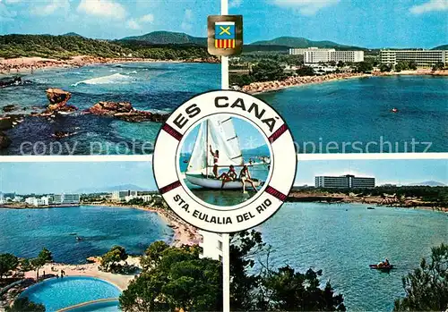 AK / Ansichtskarte Es_Cana Statione Eulalia del Rio Es_Cana