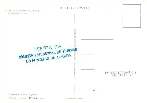 AK / Ansichtskarte Costa_da_Caparica Fliegeraufnahme Strand Costa_da_Caparica