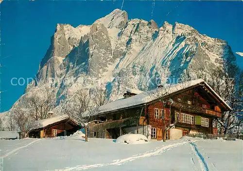 AK / Ansichtskarte Matterhorn_VS Cervin Engadin Braunwald Winterlandschaften Matterhorn VS