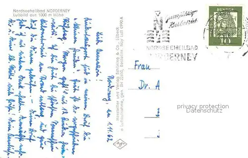 AK / Ansichtskarte Norderney_Nordseebad Fliegeraufnahme Norderney_Nordseebad