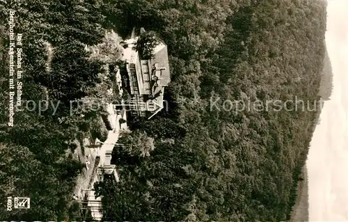 AK / Ansichtskarte Bad_Sachsa_Harz Berghotel Katzenstein mit Ravensburg Fliegeraufnahme Bad_Sachsa_Harz