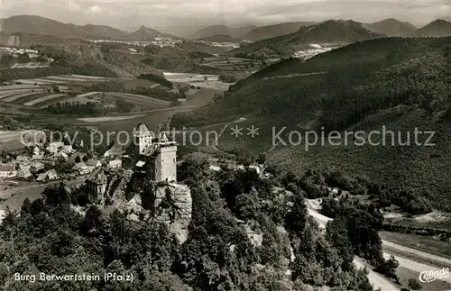 AK / Ansichtskarte Doerrenbach Burg Berwartstein Fliegeraufnahme Doerrenbach