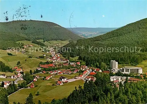 AK / Ansichtskarte Obertal_Baiersbronn Fliegeraufnahme Obertal Baiersbronn