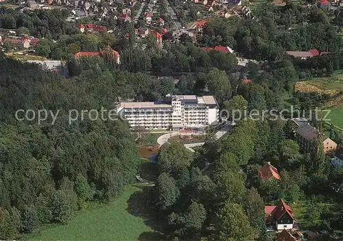 AK / Ansichtskarte Berggiesshuebel Median Klinik Fliegeraufnahme Berggiesshuebel