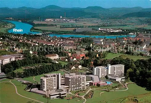 AK / Ansichtskarte Bad_Saeckingen Kurzentrum Fliegeraufnahme Bad_Saeckingen