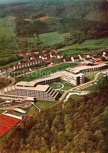 AK / Ansichtskarte Bad_Kissingen Park Wohnstift Fliegeraufnahme Bad_Kissingen