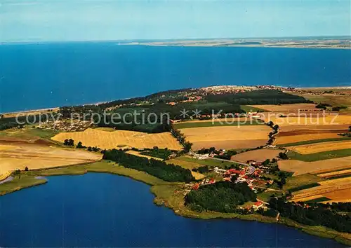 AK / Ansichtskarte Hohwacht_Ostseebad Hassberg Fliegeraufnahme Hohwacht_Ostseebad