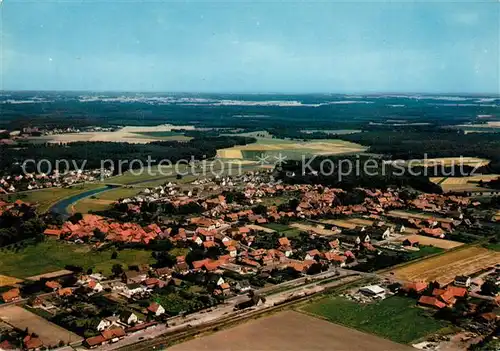 AK / Ansichtskarte Steyerberg Fliegeraufnahme Steyerberg