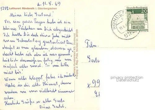 AK / Ansichtskarte Ruenderoth Fliegeraufnahme Ruenderoth