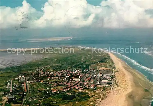 AK / Ansichtskarte Wangerooge_Nordseebad Fliegeraufnahme Wangerooge_Nordseebad