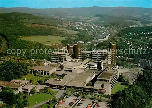 AK / Ansichtskarte Weidenau_Sieg Gesamt Hochschule Haardter Berg Fliegeraufnahme Weidenau Sieg